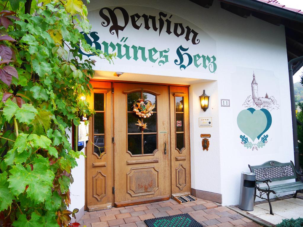 Pension Gruenes Herz Tonndorf Bagian luar foto